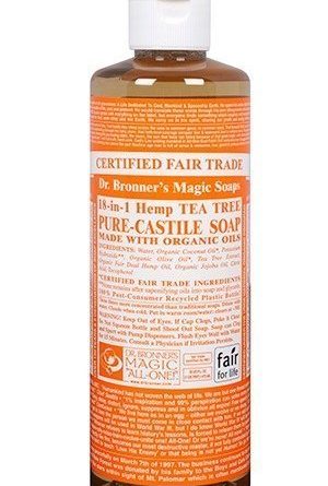 Dr Bronner Tea Tree Liquid Soap 473 ml