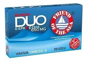 Duo E-EPA + E-DHA 650 mg 15 kaps.