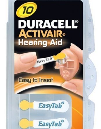 Duracell Activair 10 Hörapparatsbatterier 6 kpl