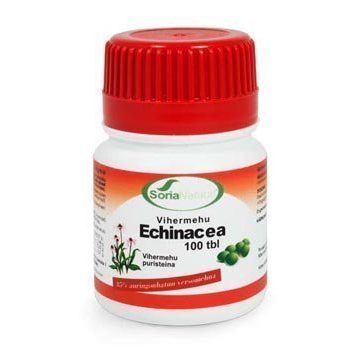 Echinacea Vihermehu Greentabs 100 tablettia
