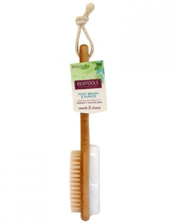 Ecotools Bamboo Foot Brush & Pumice 1 kpl