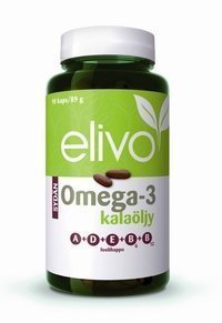 Elivo Omega-3 Sydän 90 kapselia