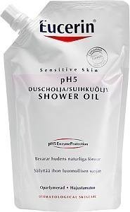 Eucerin Ph5 Shower Oil Hajusteeton Täyttö 400 ml