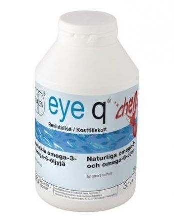 Eye Q Chews Mansikanmakuinen 360 tabl