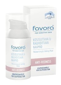 Favora Anti-Redness Kosteuttava & Rauhoittava naamio 30 ml *