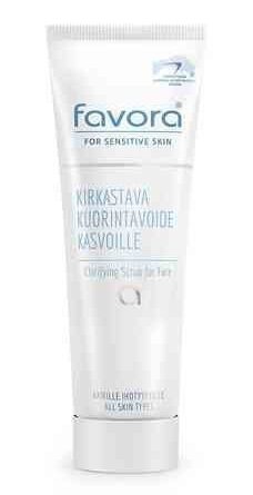 Favora Kirkastava kuorintavoide kasvoille 75 ml *