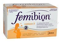 Femibion Raskaus 2 30 tablettia + 30 kapselia