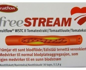 Freestream Fruitflow tomaattiuute 30 kapselia