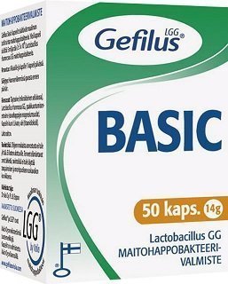Gefilus Basic Maitohappobakteerivalmiste 50 kapselia