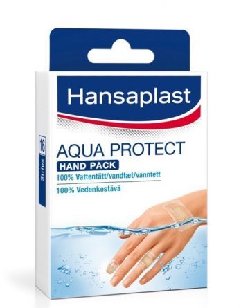 Hansaplast Aqua Protect Hand Pack 16 kpl