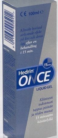 Hedrin Once Liquid Gel 100 ml