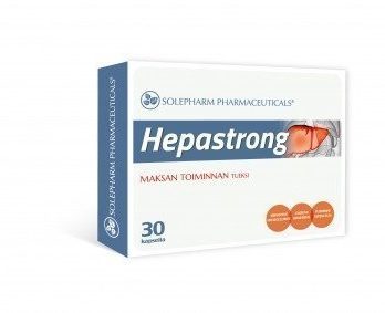 Hepastrong aminohappo-koliini-kasviuute 30 kapselia