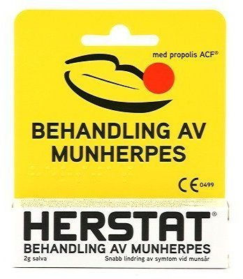 Herstat Munsårssalva 2 g