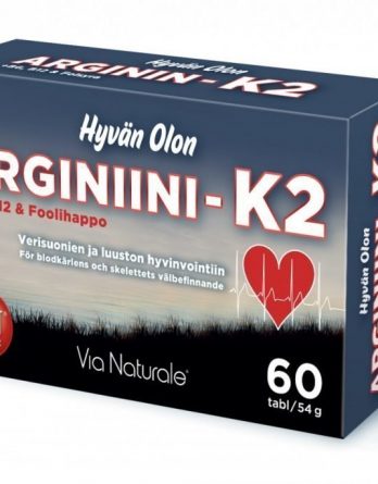 Hyvän Olon Arginiini + K2 60 tabl.