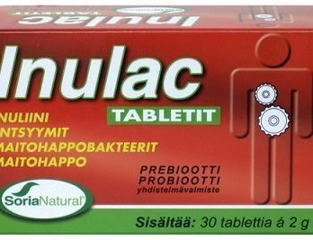 Inulac-probiootti Imeskelytabletit 30 kpl