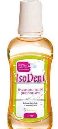 Isodent hammasproteesien puhdistusaine 250 ml