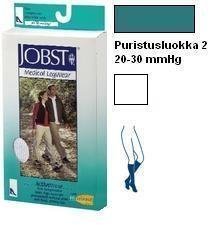 Jobst ActiveWear 20-30 mmHg polvipit. tukisukat valk. M