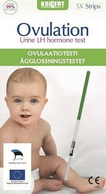 KAIGERT Ovulaatiotesti nauha 5 kpl.