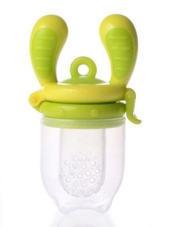 Kidsme Food Feeder 4 M+ Lime 1 kpl