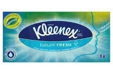 Kleenex Balsam Fresh Nenäliinat 8 Taskupakkausta