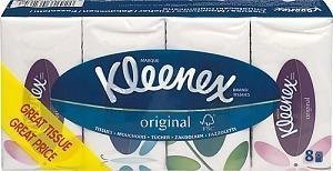 Kleenex Original Nenäliinat 8 Taskupakkausta
