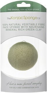 Konjac Sponge French Green Clay 1 kpl