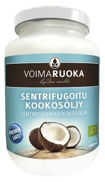 Kookosöljy 450 ml Luomu Sentrifugoitu Voimaruoka