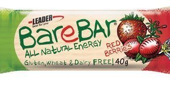Leader BareBar Red Berries 40 g x 24 kpl
