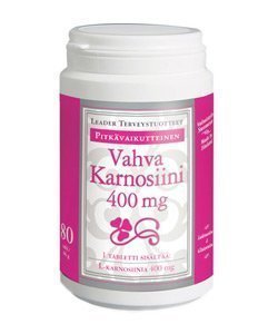 Leader Vahva Karnosiini 400mg 80 tabl.