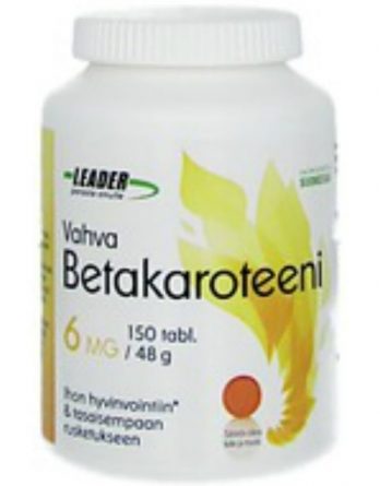 Leader vahva Betakaroteeni 6 mg