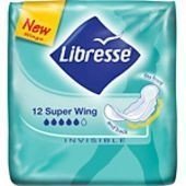 Libresse Invisible Super Wing 12 kpl