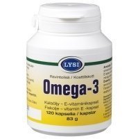 Lysi Omega-3 120 kapselia