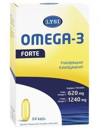 Lysi Omega-3 Forte 64 kaps