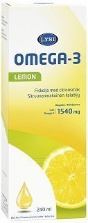 Lysi Omega-3 Lemon 240 ml