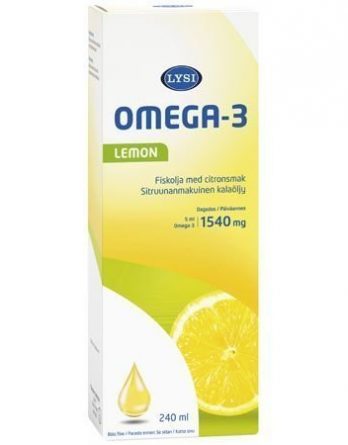 Lysi Omega-3 Lemon kalaöljy