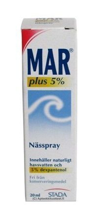 Mar plus 5 % nenäsumute 20 ml