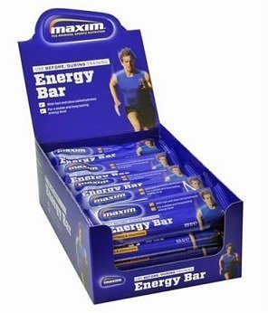 Maxim Energy Bar -patukka Caramel Choco 55 g x 25 kpl