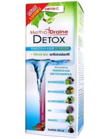 MethodDraine Detox vadelma-karpalo 250 ml