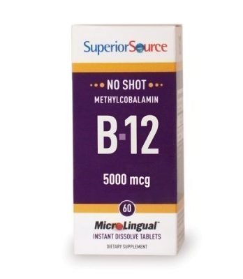 Methylcobalamin B12 5000 mcg 60 tablettia