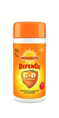 Minisun Defence 60 tablettia