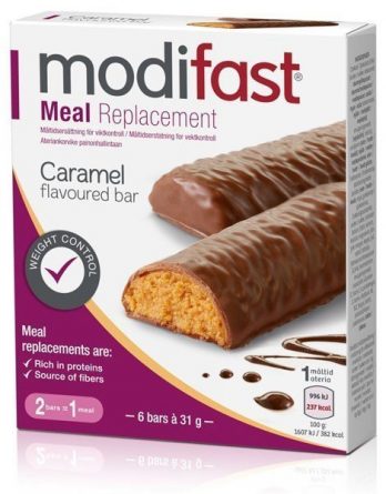 Modifast Bar Caramel 6 kpl