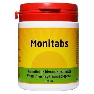 Monitabs Monivitamiiini 180 tablettia