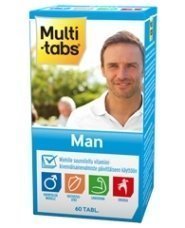 Multi-Tabs Man 60 tablettia