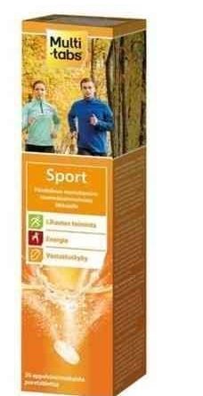 Multi-Tabs Sport 20 poretablettia