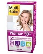 Multi-Tabs Woman 50+ 60 tablettia