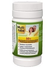 Multi-tabs 50+ 100 tablettia