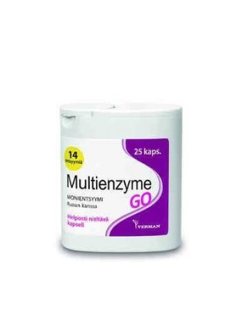 Multienzyme GO 25 kapselia