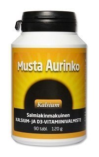 Musta Aurinko Ca + D3 10 µg 90 tablettia