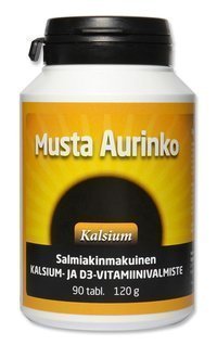 Musta Aurinko Kalsium 90 tablettia