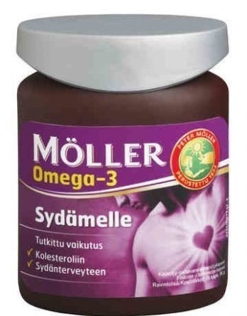 Möller Omega-3 Sydämelle 76 kapselia